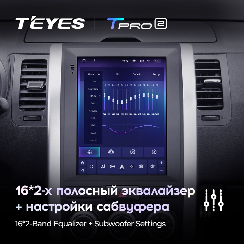 Штатная магнитола Teyes TPRO2 для Nissan X-Trail 2 T31 2007-2015 на Android 10