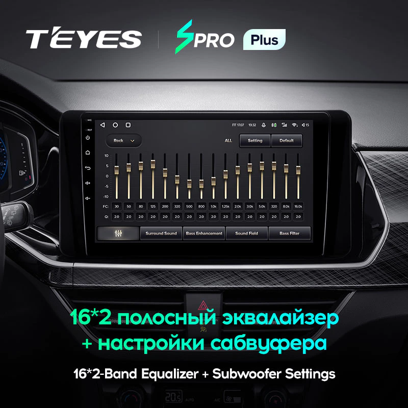 Штатная магнитола Teyes SPRO+ для Volkswagen Polo VI 2020-2022 на Android 10