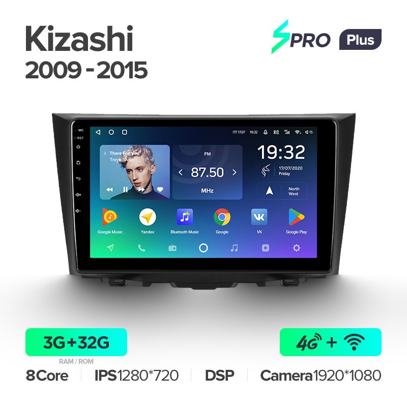 Штатная магнитола Teyes SPRO+ для Suzuki Kizashi 2009-2015 на Android 10