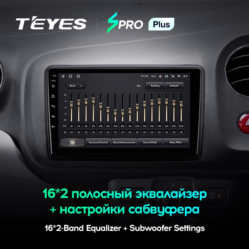 Штатная магнитола Teyes SPRO+ для Honda Mobilio 2 Amaze 2013-2020 на Android 10