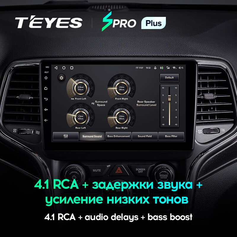 Штатная магнитола Teyes SPRO+ для Jeep Grand Cherokee WK2 2013-2020 на Android 10