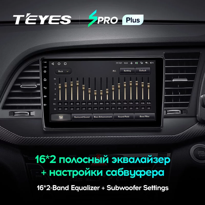 Штатная магнитола Teyes SPRO+ для Hyundai Elantra 6 2015-2018 на Android 10