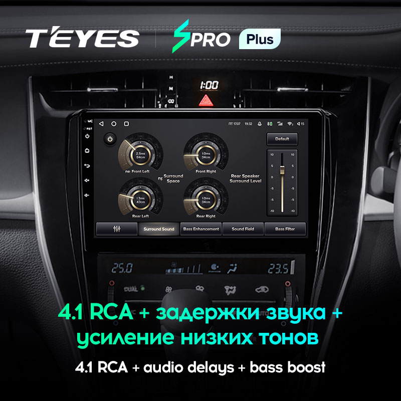 Штатная магнитола Teyes SPRO+ для Toyota Harrier XU60 2013-2020 на Android 10
