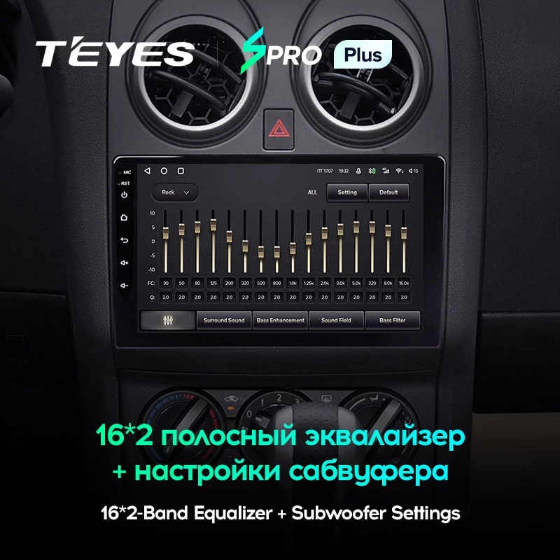 Штатная магнитола Teyes SPRO+ для Nissan Qashqai 1 J10 2006-2013 на Android 10