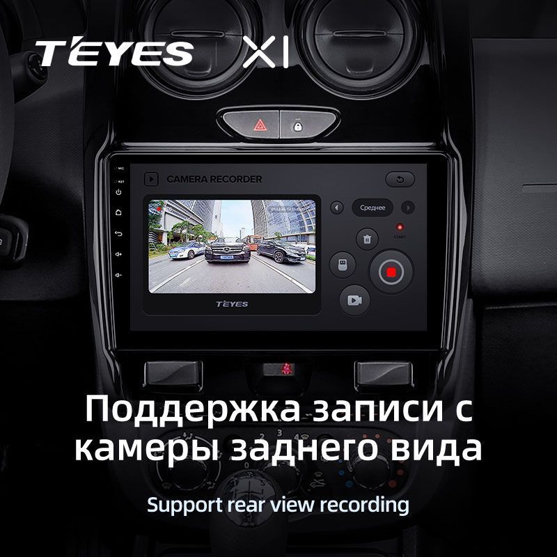 Штатная магнитола Teyes X1 для Renault Duster 2015-2019 на Android 10