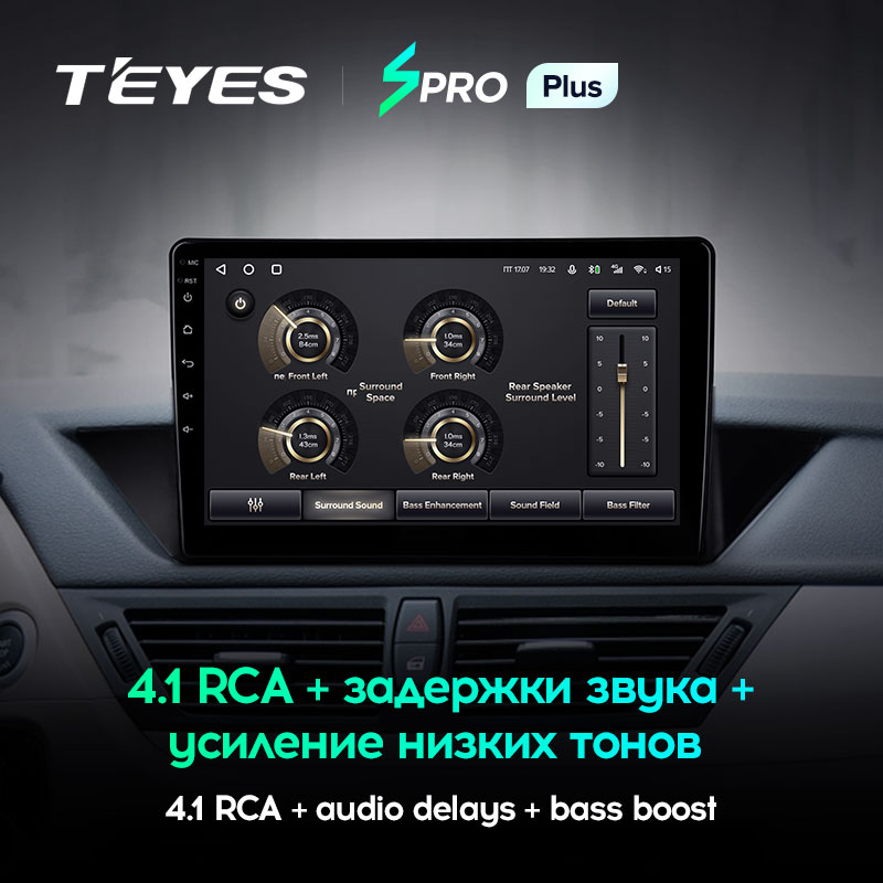 Штатная магнитола Teyes SPRO+ для BMW X1 E84 2009-2012 на Android 10