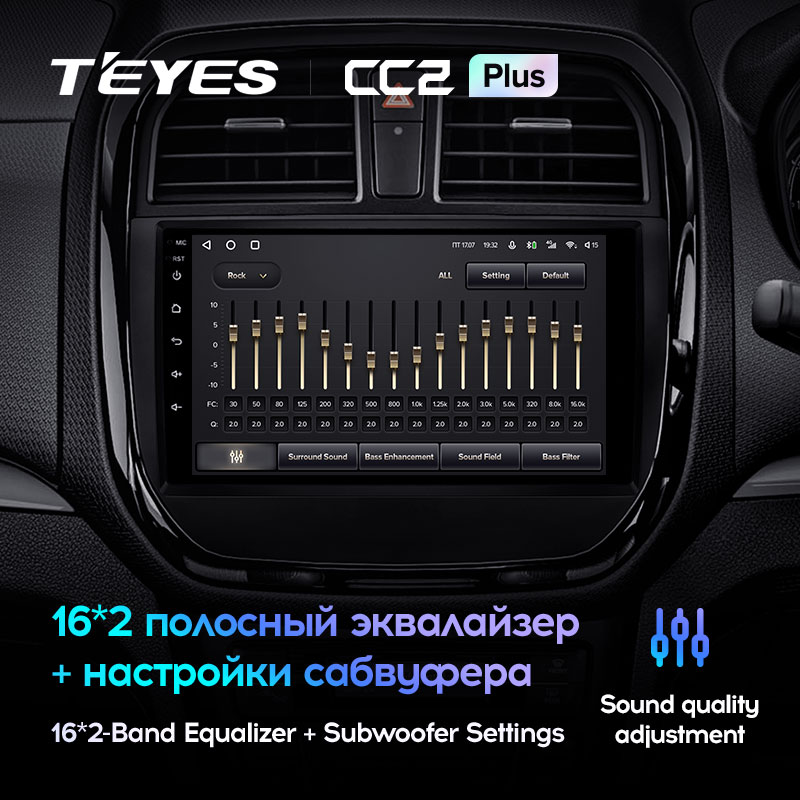 Штатная магнитола Teyes CC2PLUS для Suzuki Vitara Brezza 2016-2019 на Android 10