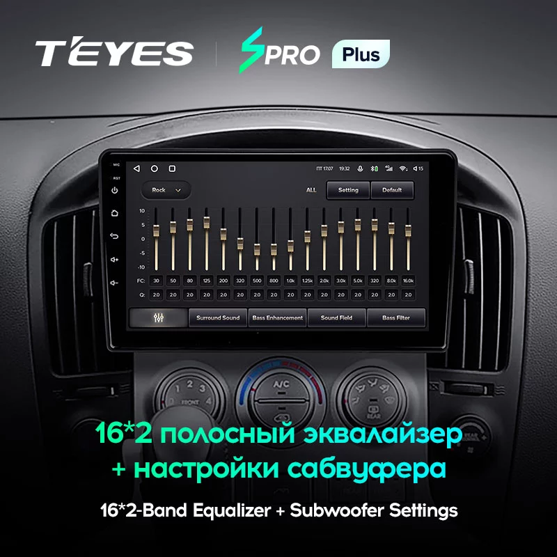 Штатная магнитола Teyes SPRO+ для Hyundai H1 TQ 2007-2015 на Android 10