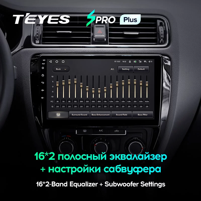 Штатная магнитола Teyes SPRO+ для Volkswagen Jetta 6 2011-2018 на Android 10