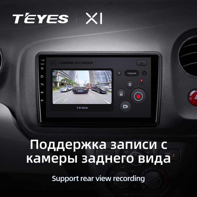 Штатная магнитола Teyes X1 для Honda Mobilio 2 Amaze 2013-2020 на Android 10
