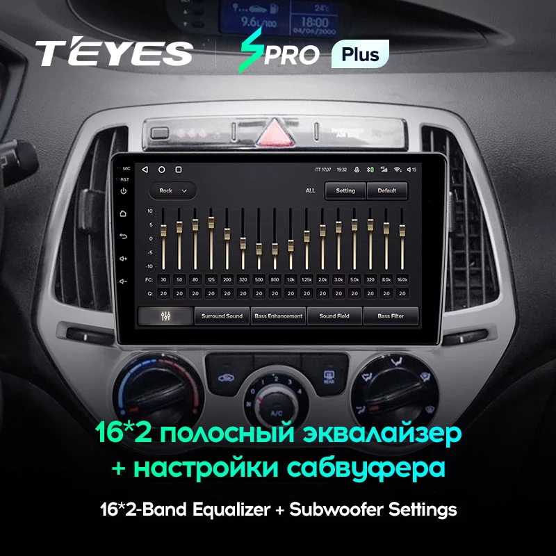 Штатная магнитола Teyes SPRO+ для Hyundai i20 PB 2012-2014 на Android 10