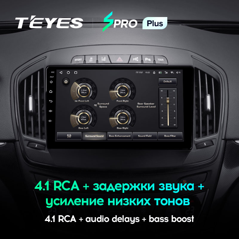 Штатная магнитола Teyes SPRO+ для Opel Insignia 2013 - 2017 на Android 10