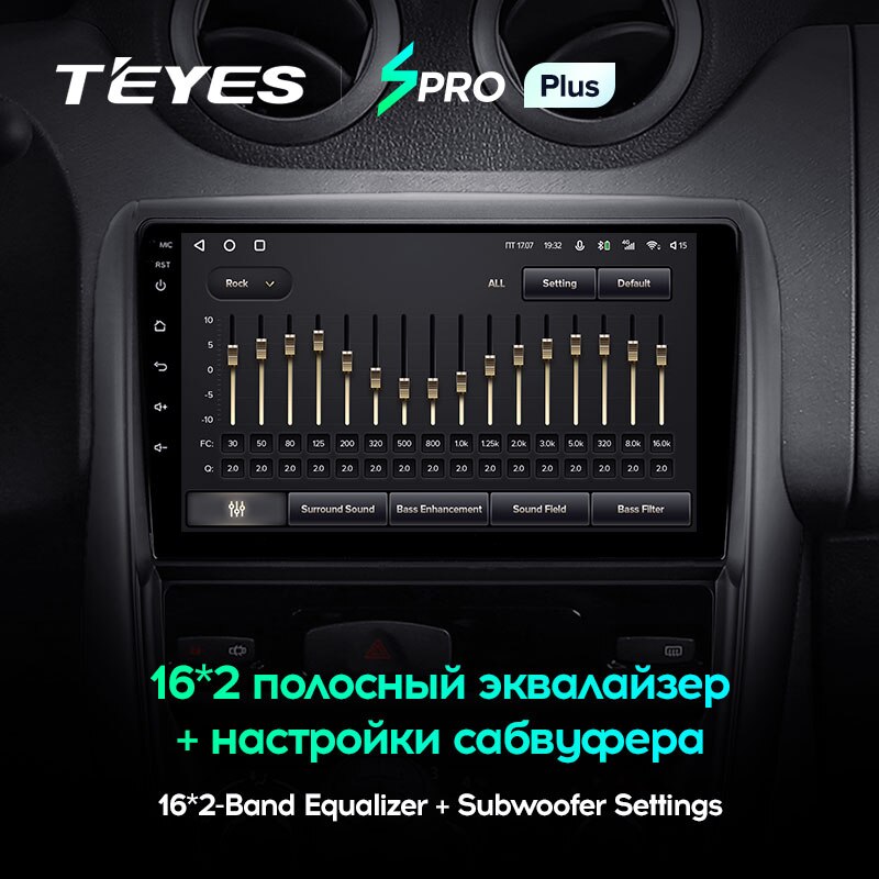 Штатная магнитола Teyes SPRO+ для Renault Duster 1 2010-2015 на Android 10