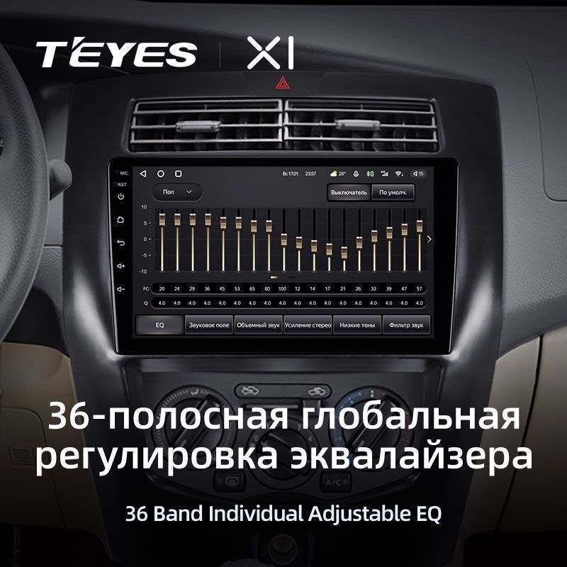 Штатная магнитола Teyes X1 для Nissan Livina 2 2013-2020 на Android 10