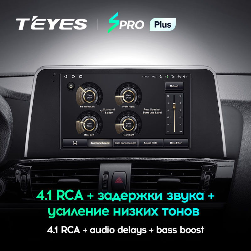 Штатная магнитола Teyes SPRO+ для BMW X3 F25 2010 - 2017 на Android 10