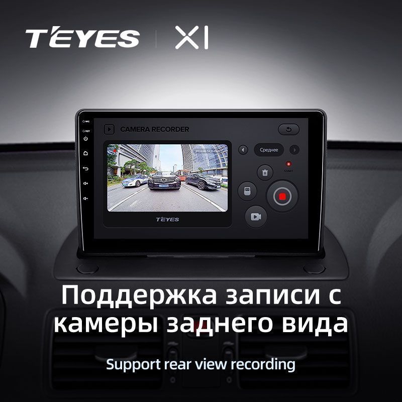 Штатная магнитола Teyes X1 для Volvo XC90 C 2002-2014 на Android 10