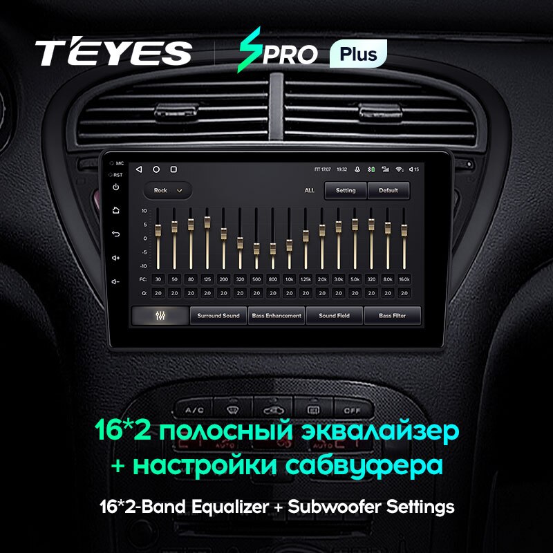 Штатная магнитола Teyes SPRO+ для Peugeot 607 2004-2010 на Android 10