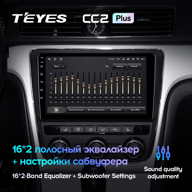 Штатная магнитола Teyes CC2PLUS для Volkswagen Passat 7 B7 NMS 2015-2018 (F2) на Android 10