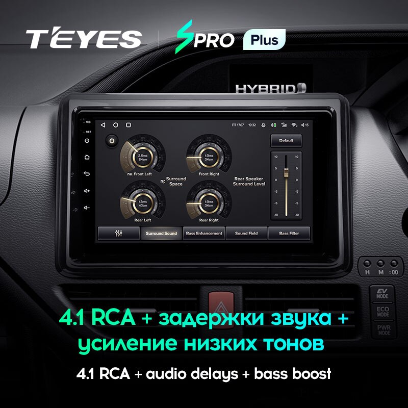 Штатная магнитола Teyes SPRO+ для Toyota Noah R80 2014-2020 на Android 10
