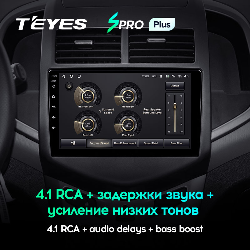 Штатная магнитола Teyes SPRO+ для Chevrolet Aveo 2 2011-2015 на Android 10