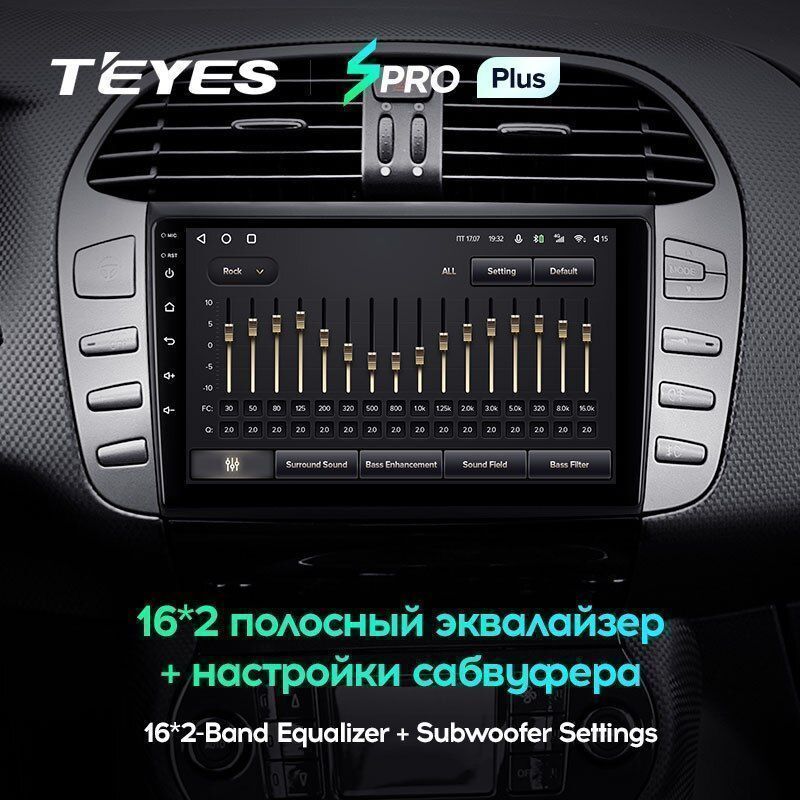 Штатная магнитола Teyes SPRO+ для Fiat Bravo 198 2 2007-2014 на Android 10