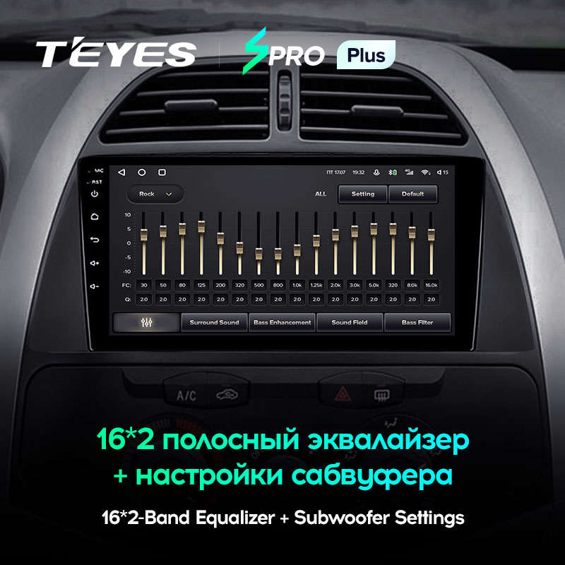 Штатная магнитола Teyes SPRO+ для Chery Tiggo T11 I 2005-2013 на Android 10