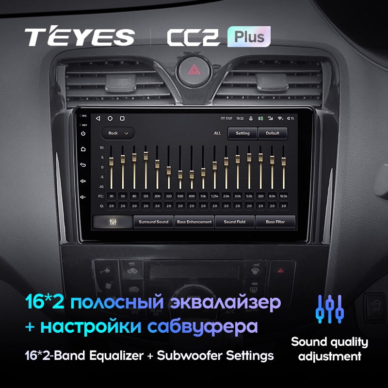Штатная магнитола Teyes CC2PLUS для Nissan Serena 4 C26 2010-2016 на Android 10