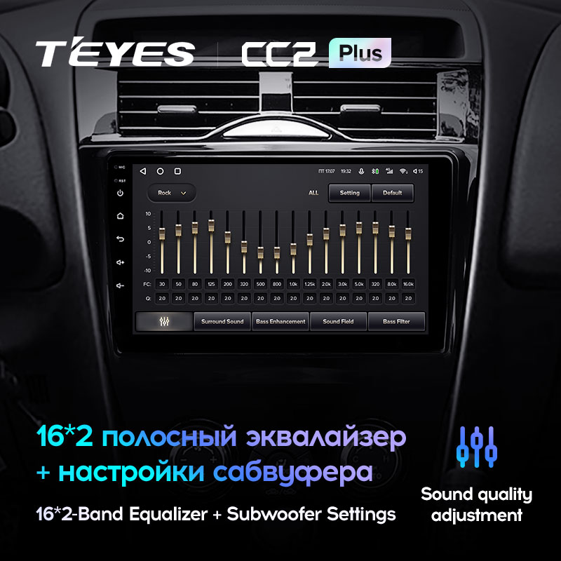 Штатная магнитола Teyes CC2PLUS для Mazda RX-8 SE 2003-2008 на Android 10