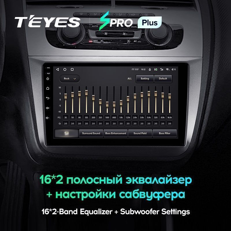 Штатная магнитола Teyes SPRO+ для Seat Altea 5P 2004-2015 на Android 10
