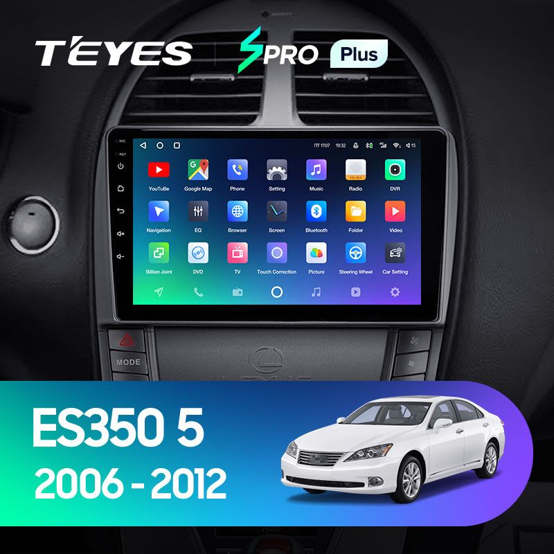 Штатная магнитола Teyes X1 для Lexus ES350 5 XV40 2006-2012 на Android 10