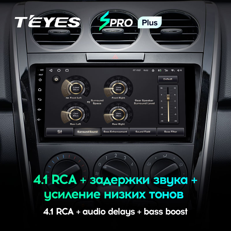 Штатная магнитола Teyes SPRO+ для Mazda CX7 ER 2006-2012 на Android 10