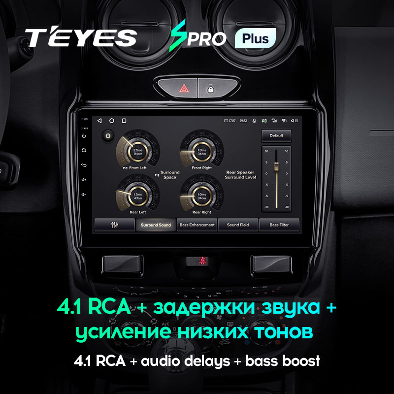 Штатная магнитола Teyes SPRO+ для Renault Duster 2015-2020 на Android 10
