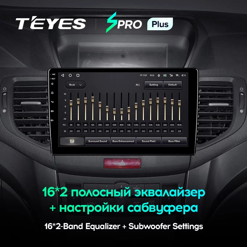 Штатная магнитола Teyes SPRO+ для Honda Accord 8 2008-2012 на Android 10