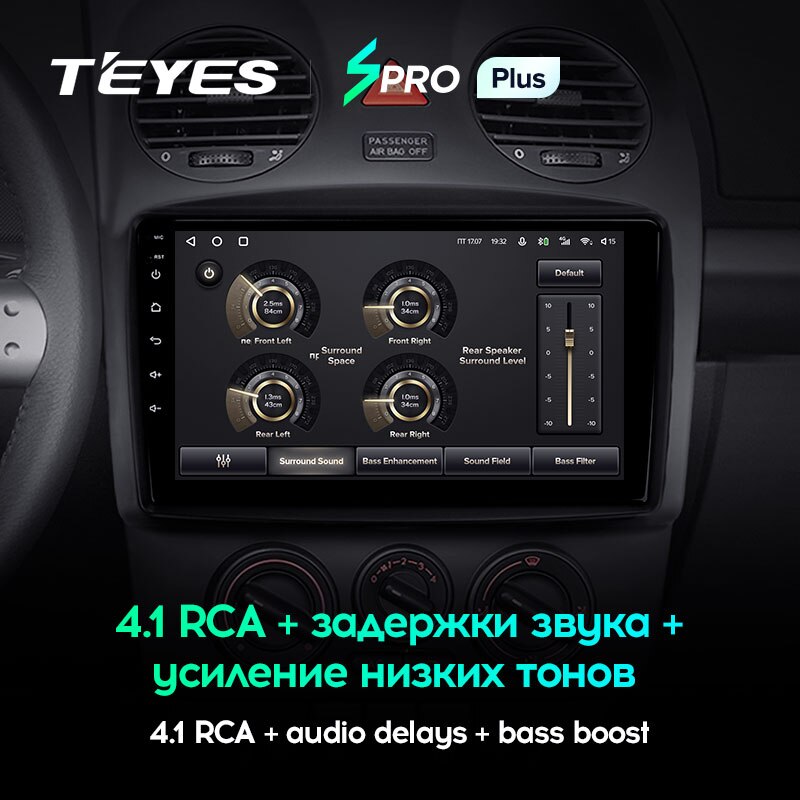 Штатная магнитола Teyes SPRO+ для Volkswagen Beetle A4 2002-2011 на Android 10