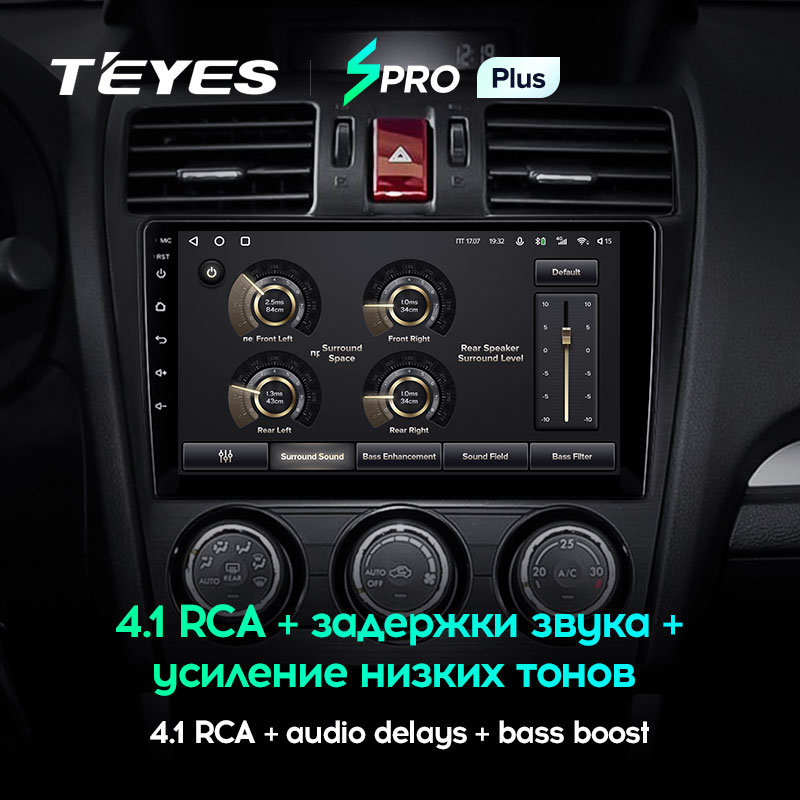 Штатная магнитола Teyes SPRO+ для Subaru Forester 4 Impreza 2012-2015 на Android 10