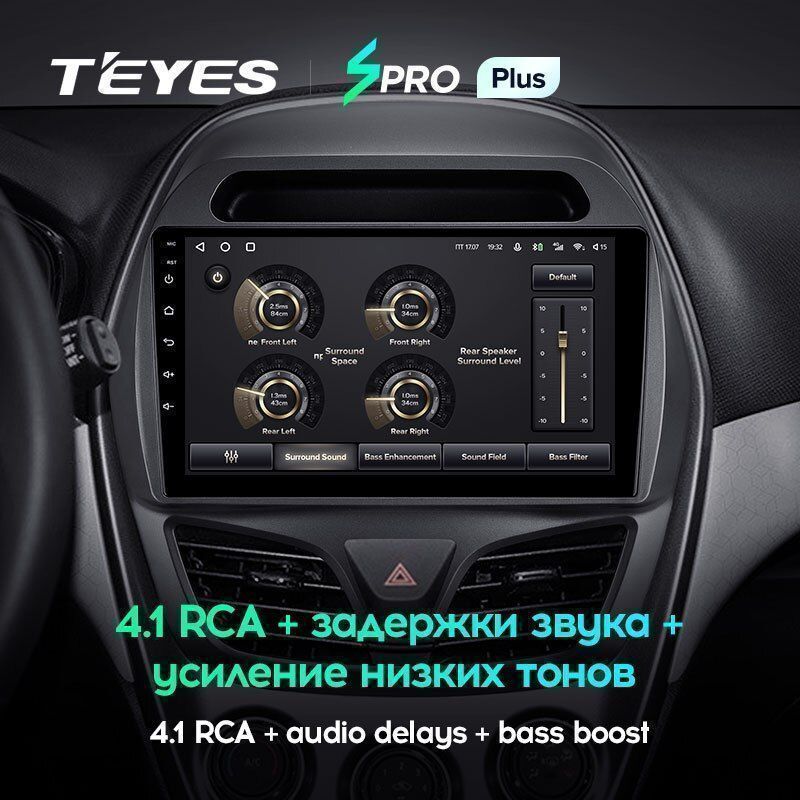 Штатная магнитола Teyes SPRO+ для Chevrolet Spark Beat 2015-2018 на Android 10
