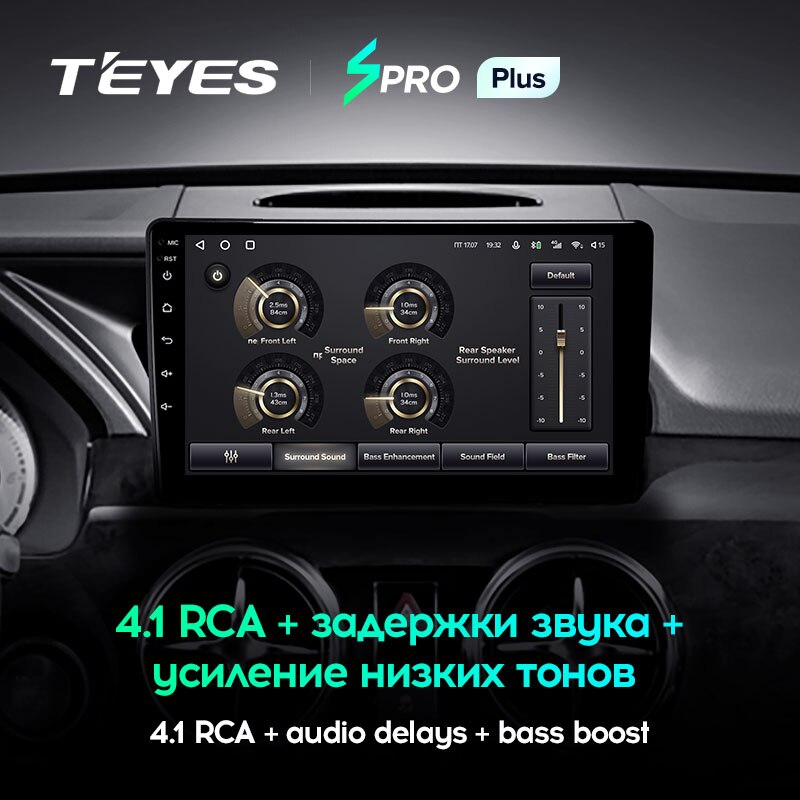 Штатная магнитола Teyes SPRO+ для Mercedes-Benz GLK-Class X204 2012 — 2015 на Android 10