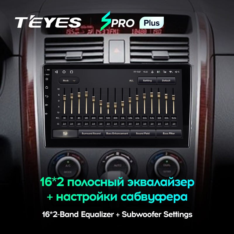 Штатная магнитола Teyes SPRO+ для Mazda CX-9 TB 2006-2016 на Android 10