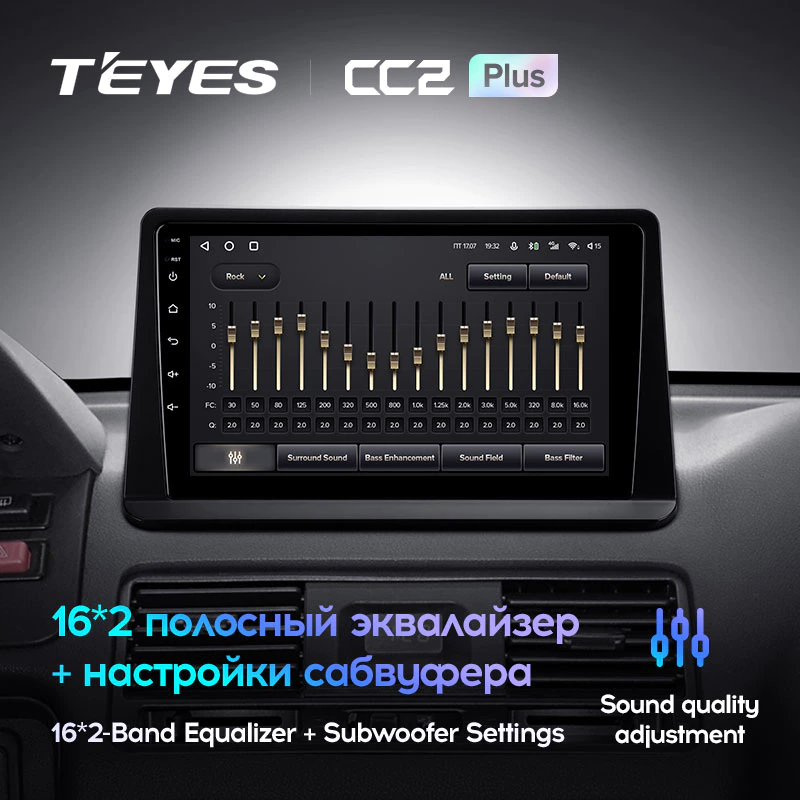 Штатная магнитола Teyes CC2PLUS для Mitsubishi Pajero 2 V30 V40 V20 1991-2004 на Android 10