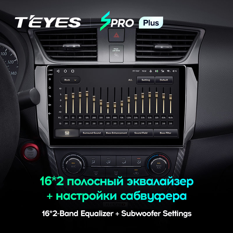 Штатная магнитола Teyes SPRO+ для Nissan Sentra B17 2012-2017 на Android 10