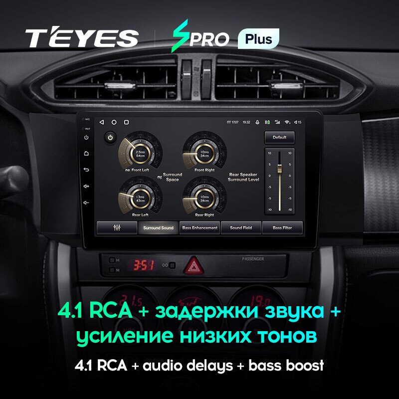 Штатная магнитола Teyes SPRO+ для Toyota GT 86 2012-2016 на Android 10