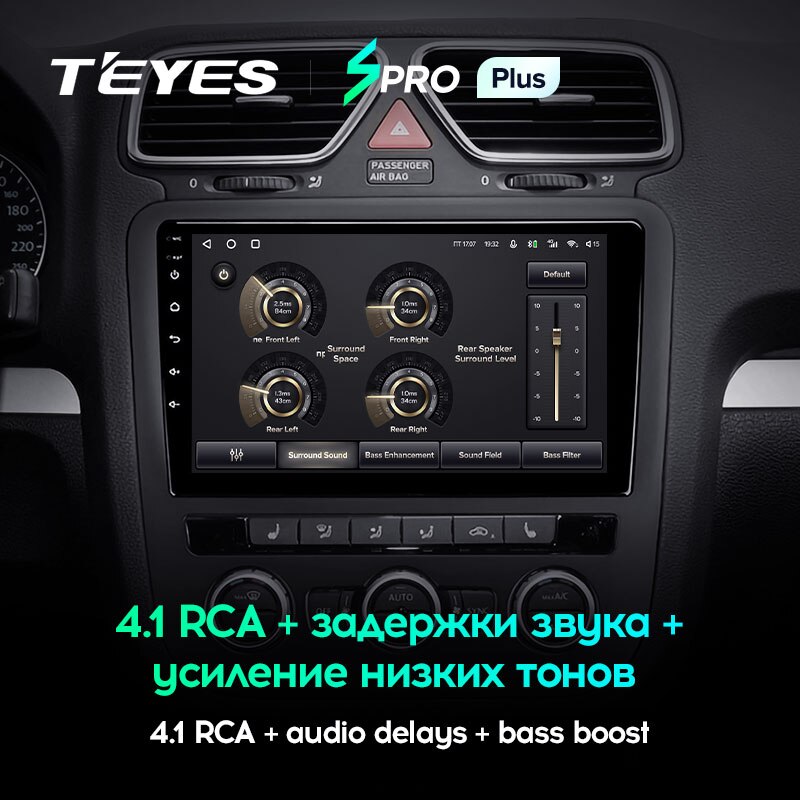 Штатная магнитола Teyes SPRO+ для Volkswagen Scirocco 2009-2014 на Android 10