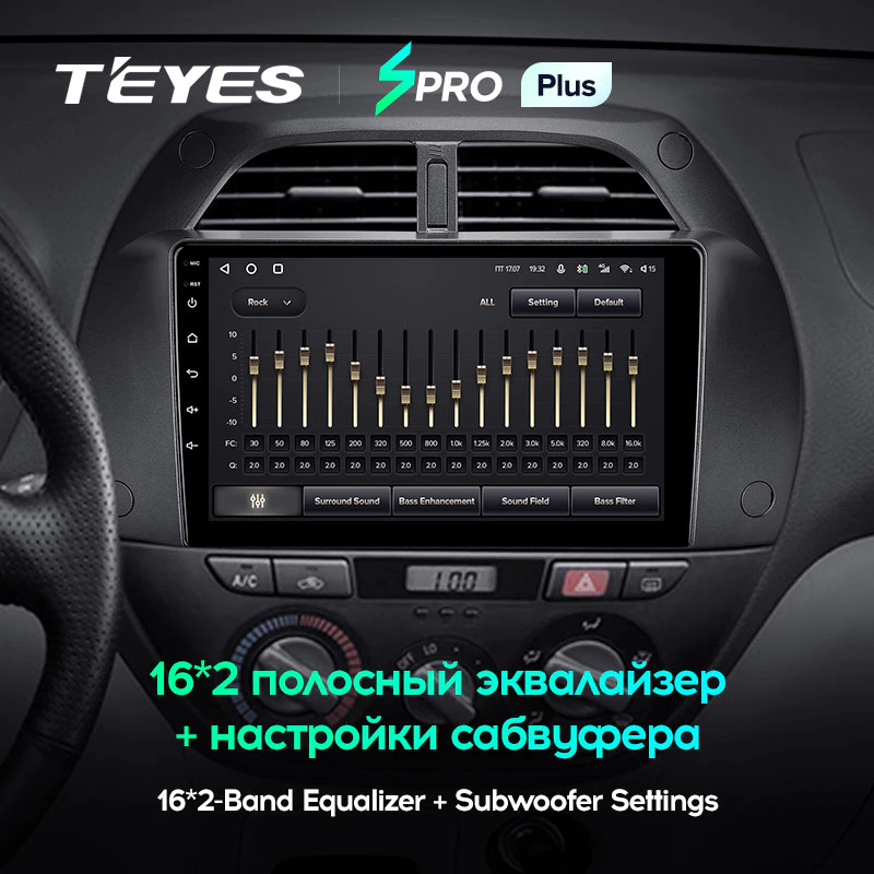 Штатная магнитола Teyes SPRO+ для Toyota RAV4 2 CA20 CA20W XA20 2000-2003 на Android 10