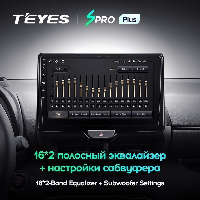 Штатная магнитола Teyes SPRO+ для Toyota Yaris/Vios 2020-2022 на Android 10