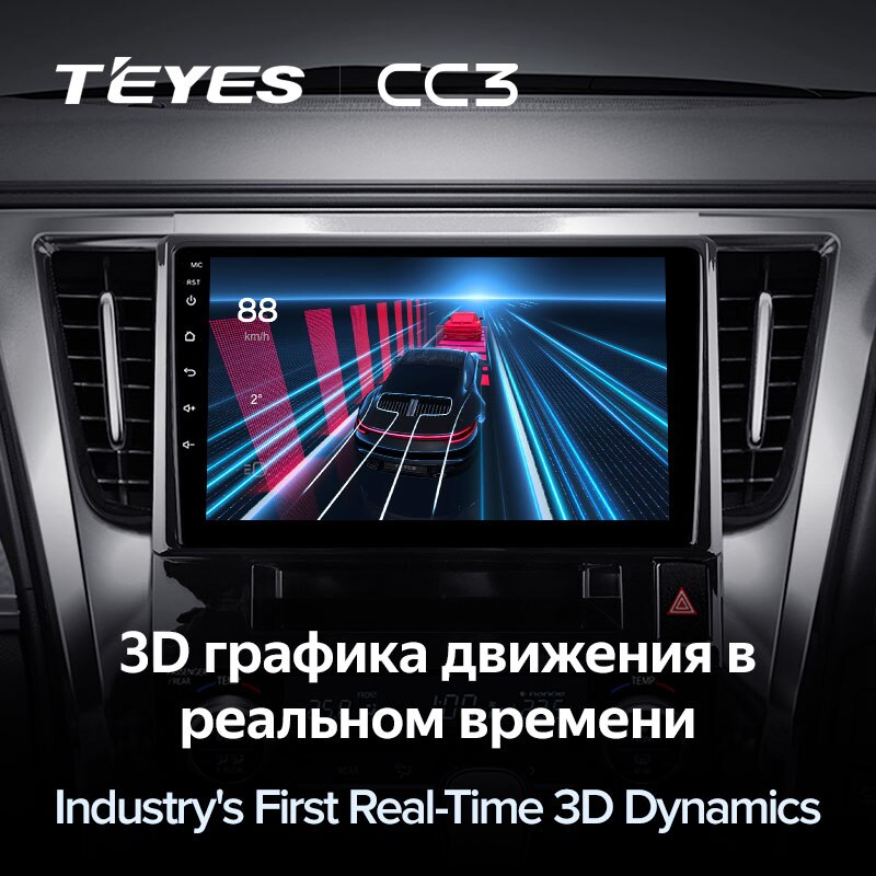 Штатная магнитола Teyes CC3 для Toyota Alphard H30 2015-2020 на Android 10