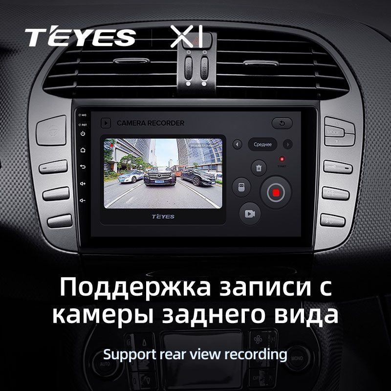 Штатная магнитола Teyes X1 для Fiat Bravo 198 2 2007-2014 на Android 10