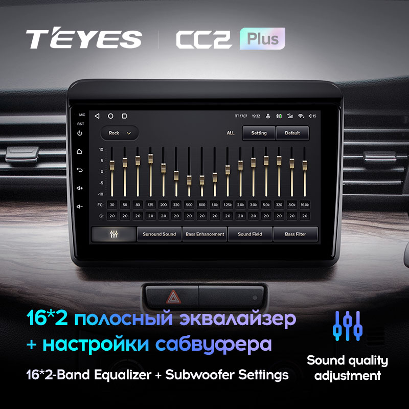 Штатная магнитола Teyes CC2PLUS для Suzuki Ertiga 2018-2020 на Android 10