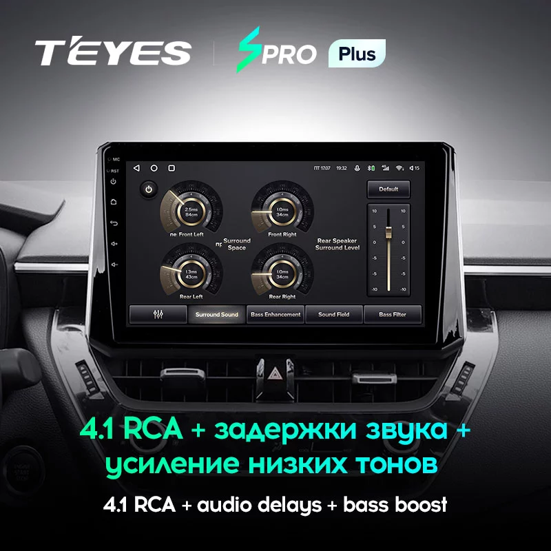 Штатная магнитола Teyes SPRO+ для Toyota Corolla XII 2019-2020 на Android 10