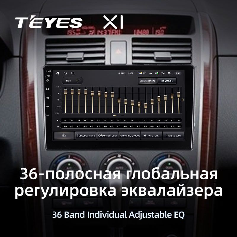 Штатная магнитола Teyes X1 для Mazda CX-9 TB 2006-2016 на Android 10