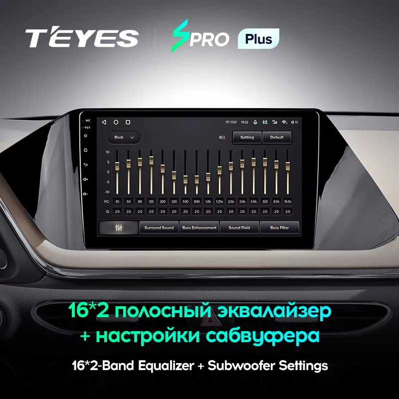Штатная магнитола Teyes SPRO+ для Hyundai Sonata DN8 2019 - 2020 на Android 10